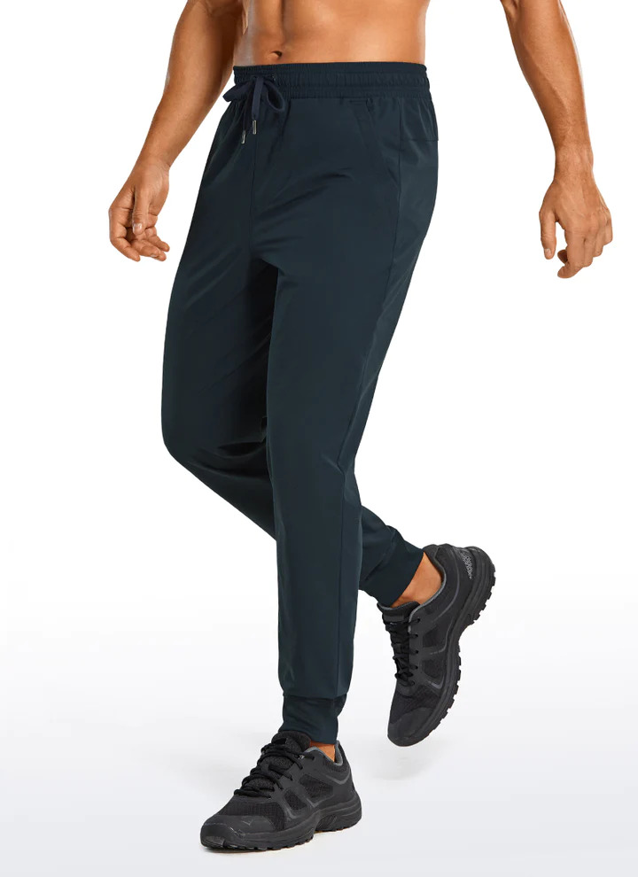 גברים: מכנס Lightweight כיסי רוכסן 29″ – כחול נייבי